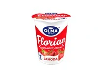 Olma Florian smetanový jogurt jahoda
