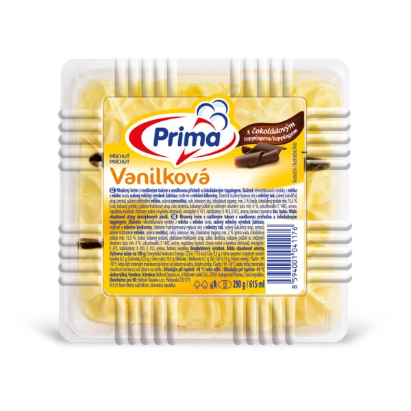 Prima Vanilkový zmrzlinový dort