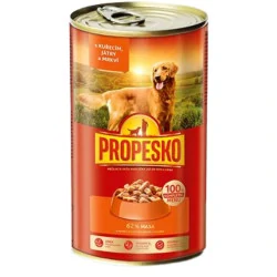 Propesko Kousky Pes 415g Kuřecí/Játra