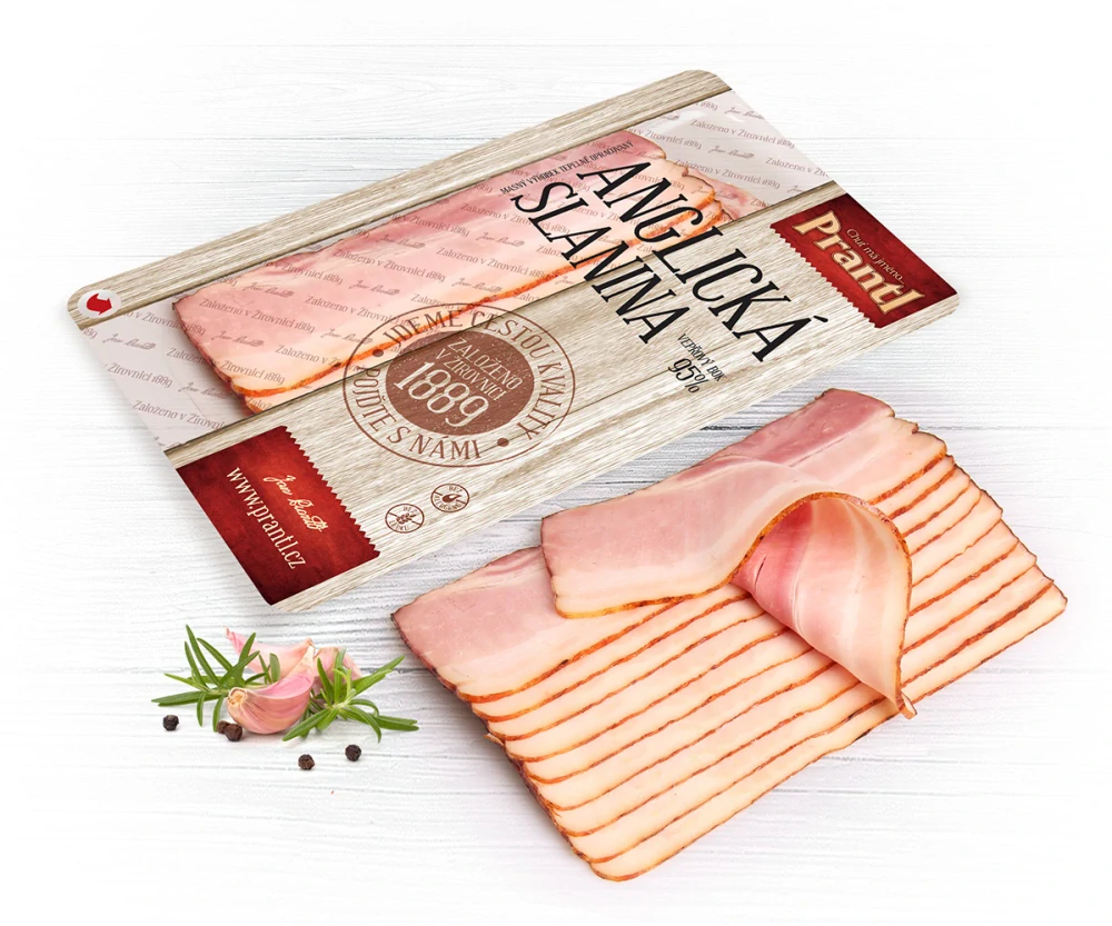 Prantl slanina 100g Anglická