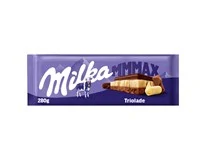 Milka Čokoláda Mmmax Triolade bílá, hořká a mléčná