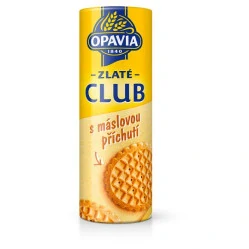 Opavia Zlaté Club sušenky s máslovou příchutí