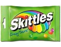 Skittles Crazy Sours ovocné žvýkací bonbóny