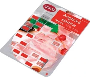 LE&CO Anglická slanina plátky s obsahem masa 96 %