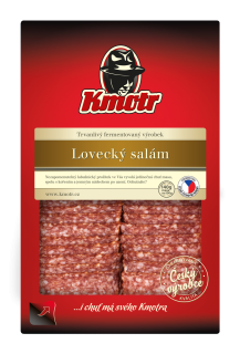 Kmotr Lovecký salám krájený