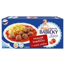Dobroty Babičky Kláry Masové knedlíčky v rajské omáčce