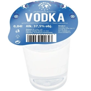 Alkohol - Euroliker Vodka 37,5%