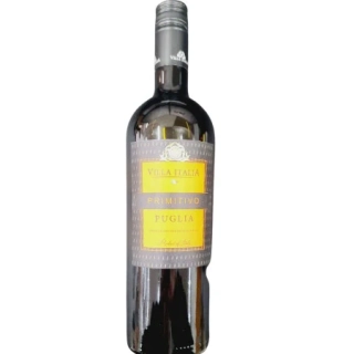 Villa Italia Primitivo Puglia 0,75l červené víno suché 12,5%