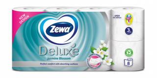 Zewa Deluxe toaletní papír 3-vrst. 8ks Jasmine Blossom