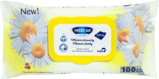 Fresh Air Dětské vlhčené ubrousky 100ks Chamomile