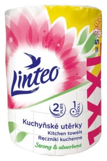 Linteo Kuchyňské utěrky XXL 1role 2vrstvé 50m