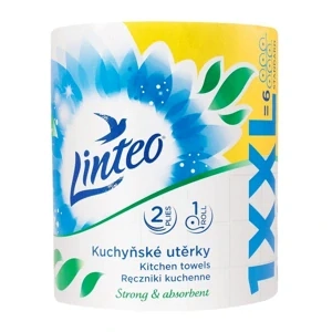 Linteo Kuchyňské utěrky XXL 1role 2vrstvé 60m