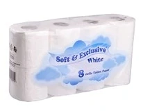 Toaletní papír Soft & Exclusive 2vrstvé 16 m 8 ks