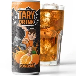 TARY DRINK 0,25L plech - Pomeranč