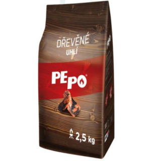 Pepo 2,5kg dřevěné uhlí