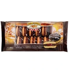 FeinyBiscuits Jaffa Sandwich 380g Chocolate-Cherry