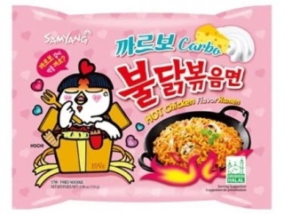 Samyang Buldak Ramen pálivé kuřecí carbonara 130g