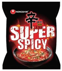 Nongshim Shin red super spicy 120g černý