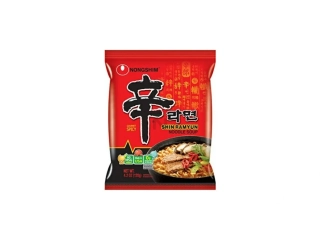 Nudlová instantní polévka Shin Ramyun pálivá 120g