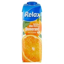 RELAX džus 100% Pomeranč 1l