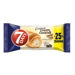 7days Croissant 110g Vanilla Cream & Cookies