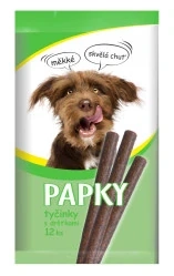 Papky tyčinky s dršťkami 12ks - 120g