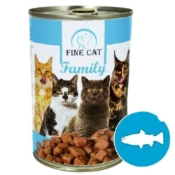 Fine Cat Family 415g konzerva - rybí
