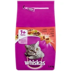 Whiskas granule 1,4kg Hovězí