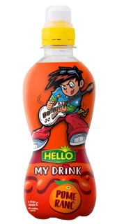 Hello My Drink Nápoj pomeranc 330ml