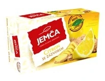 JEMČA Čaj citron/zázvor 40 g