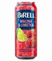 Birell malina a limetka 0,5L