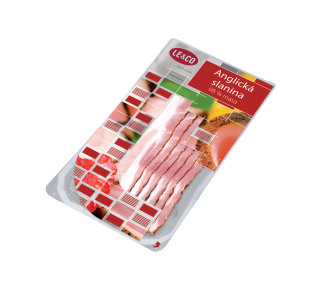 LE&CO Anglická slanina speciál 98 % plátky chlaz. 100 g