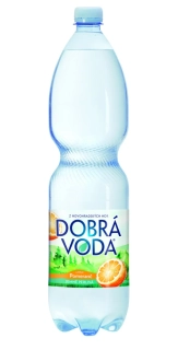 Dobra voda 1,5L pomeranc