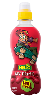 Hello My Drink Nápoj multivitamín 330ml