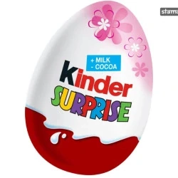 Kinder Surprise čokoládové vajíčko pro holky s překvapením