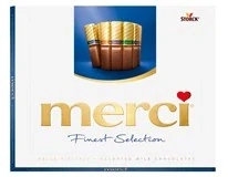 Merci Finest selection s mléčnou čokoláda