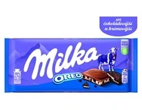 Milka Čokoláda Oreo Sandwich mléčná a sušenky