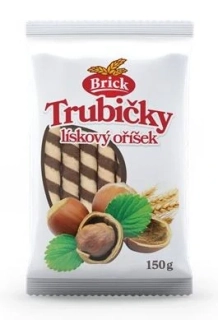 Brick Trubičky s lískovým oříškem