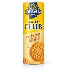 Opavia Zlaté Club sušenky s máslovou příchutí
