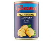 Giana Žampiony krájené ve slané nálevu