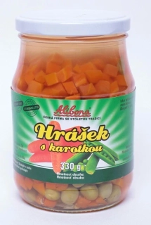 Alibona Hrášek s karotkou