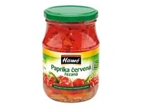 Hamé paprika červená řezaná sterilovaná